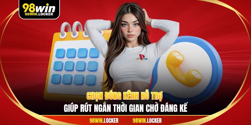 Chọn đúng kênh hỗ trợ giúp rút ngắn thời gian chờ đáng kể